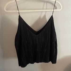 Urban black tank top